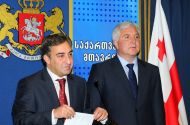 The Prime Minister of Georgia, Nika Gilauri, and the Minister of Health, Labour and Social Affairs of Georgia, Andrew Urushadze, held a joint briefing 