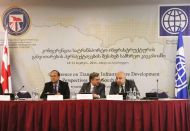 The Prime Minister attends transport infrastructure development conference in South Caucasus 