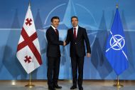 Prime Minister of Georgia, Bidzina Ivanishvili and NATO Secretary General Anders Fogh Rasmussen