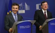 Prime Minister of Georgia, Bidzina Ivanishvili and President of the European Commission José Manuel Barroso